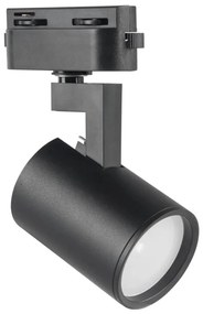 Oświetlenie punktowe do systemu szynowego LYNX 1xGU10/10W/230V czarny