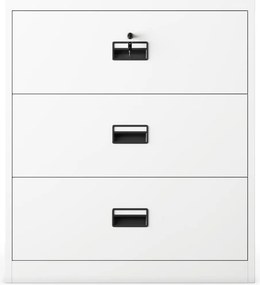 Szafa kartotekowa metalowa biała: SARA XL V3, 900 x 1020 x 600 mm