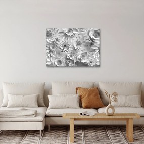 Obraz - Białe kwiaty (70x50 cm)