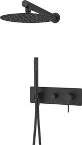 Envol kolumna prysznicowa wpuszczana mechaniczna czarna - Essebagno