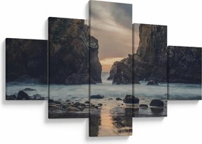Obraz - O zmierzchu (125x70 cm)