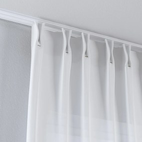 Firana na haczykach flex podwójnych