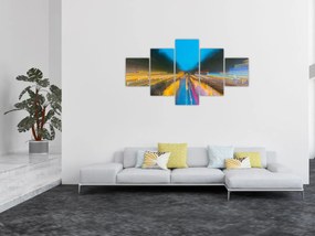Obraz - Obraz abstrakcji (125x70 cm)