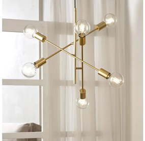 ONLI - Żyrandol na lince CROSS 6xE27/22W/230V