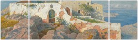 Obraz - William Stanley Haseltine, Santa Maria a Cetrella, Anacapri, reprodukcje (170x50 cm)