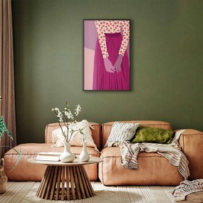 Plakat Truskawkowa pani 40x60 cm z ramą czarną bez marginesu ARTGEIST B