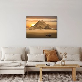Obraz - Piramidy (70x50 cm)