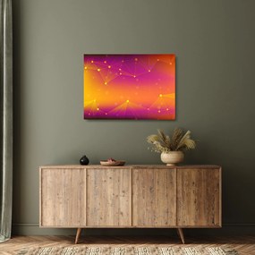 Obraz na szkle - kolorowy abstrakcyjny obraz (70x50 cm)
