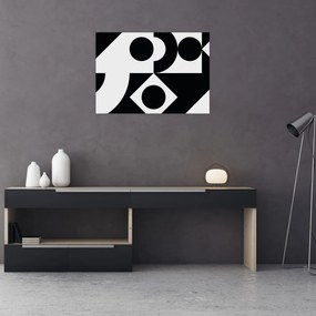 Obraz - Abstrakcja geometryczna N⁰1 (70x50 cm)
