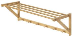 Wieszak B004 NAT, bambus