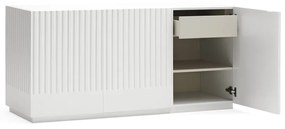 Biały niski kredens Teulat Doric, szer. 150 cm