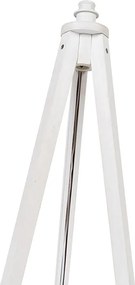 Rustykalna lampa podłogowa na trójnogu biała - Tripod Classic