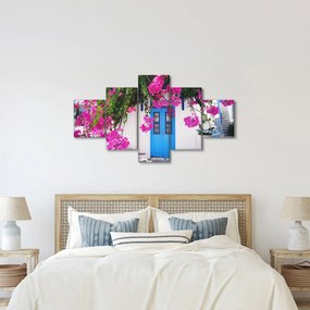 Obraz - Tradycyjny grecki dom (125x70 cm)