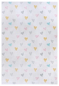 Biały dywan dziecięcy 160x235 cm Hearts – Hanse Home