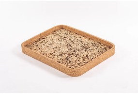 Korkowa taca 32.5x42 cm Querco – ZicZac