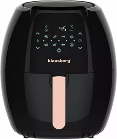 Czarna frytownica beztłuszczowa z 7 programami gotowania C4-G52