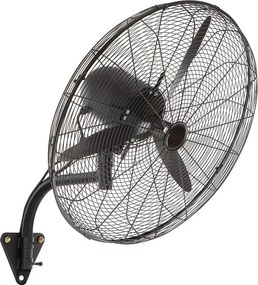 Wentylator Mgiełkowy, SucceBuy 74,9 CM 9500 CFM 3 Prędkości Wentylator Mgiełkowy do Montażu na Ścianie