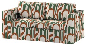 Pokrowiec na sofę Karlstad 2-osobową nierozkładaną długi