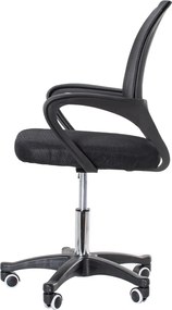 Czarne krzesło biurowe JETTA