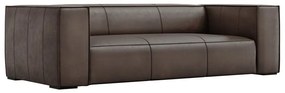 Brązowa skórzana sofa 227 cm Madame – Windsor &amp; Co Sofas