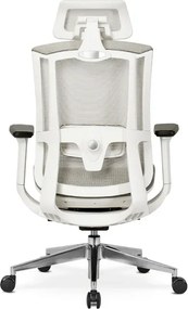 Fotel Biurowy Ergonomiczny Obrotowy SKY Beżowy Nowoczesny