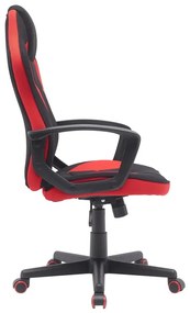 Fotel gamingowy DAKAR czarno/ czerwony SIGNAL