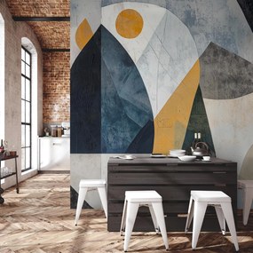 Fototapeta - Naturalna geometria abstrakcji I. (196x136 cm)