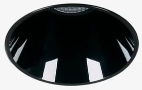 Downlight Led Wpuszczany Bezramkowy Trimless Okrągły Z Aluminium Gensap Czarna & 8 W & 23º & Białe Zimne Światło 4000k & Ø6,8 Cm - Sklum