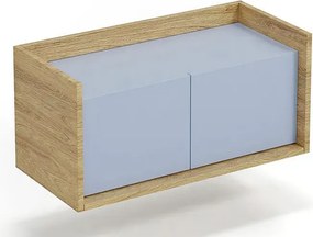 Szafka modułowa 78cm hikora + niebieski horyzont M1-B57