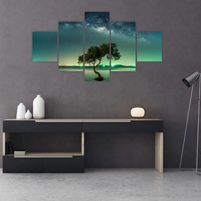 Obraz nocnego nieba (125x70 cm)
