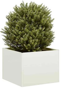 Biała stylowa donica tarasowa Z8-F88