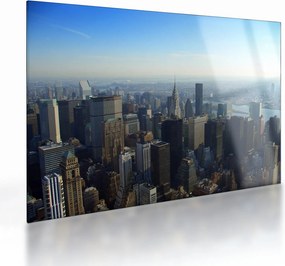 Obraz na szkle - Manhattan za dnia (70x50 cm)