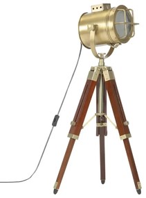 Brązowa lampa stojąca retro z regulacją wysokości - 5X EX190 K8-S34