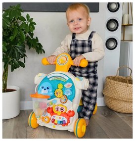 Woopie baby pchacz chodzik stolik edukacyjny hulajnoga jeździk 4w1