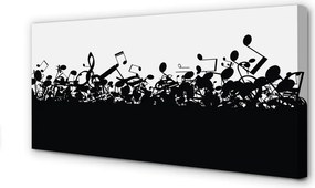 Zdjęcie na płótnie Klasyczny Zapis Muzyczny