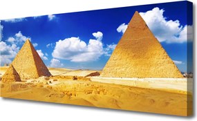 Zdjęcie na płótnie Piramidy na Pustyni Giza