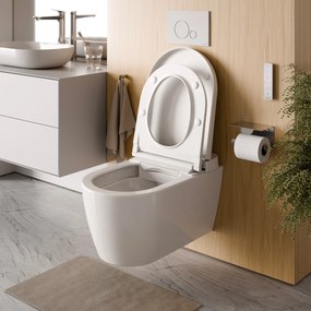 Toaleta myjąca Duravit SoleilPodgrzewana deska - Oświetlenie nocne - Odkamienianie