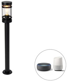 Zewnetrzna Inteligentna lampa zewnętrzna czarna 80 cm IP44 z Wifi ST64 - Gleam Nowoczesny Oswietlenie zewnetrzne