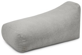 Jasnoszary worek do siedzenia z materiału bouclé Snug Long 140 – SLOWDOWN