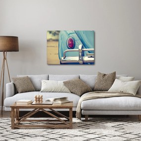 Obraz turkusowego weterana (70x50 cm)