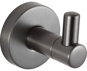 Mexen Remo haczyk na ręcznik, gun gray szczotkowany - 70507351-66