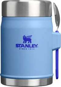 Niebieski termos na jedzenie ze stali nierdzewnej 400 ml Legendary Food Jar + Spork Blue Sky – Stanley