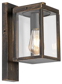 Zewnetrzna Kinkiet / Lampa scienna zewnętrzny w stylu vintage antyczne złoto IP44 - CharloisPrzemysłowy Oswietlenie zewnetrzne