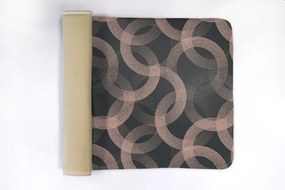 Dywanik pod prysznic Dywanik pod prysznic Koła Abstrakcja