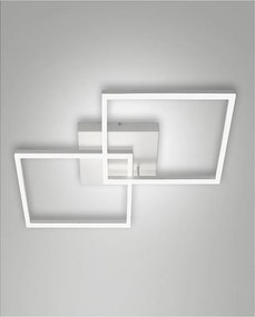 BARD nowoczesna lampa sufitowa LED 52W biała 3394-66-102 Fabas Luce