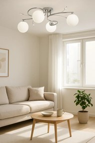 Lampa sufitowa z okrągłymi kloszami P3-K71