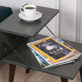 Stolik nocny Cross Anthracite