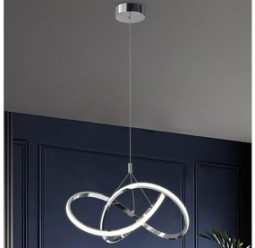 ONLI - LED Żyrandol na lince LOOP LED/40W/230V 4000K chrom błyszczący