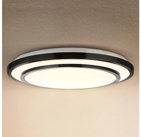 Brilagi-Ściemnialne oświetlenie LED LUCIANO LED/48W/230V 3000-6500K ø 39 cm czarny+pilot