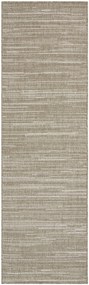 Dywan dwustronny zewnętrzny Gemini chodnikowy brązowo-kremowy 80 cm x 250 cm